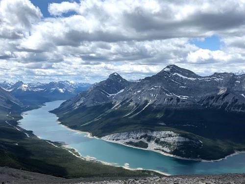 Spray Lake from Windtower
