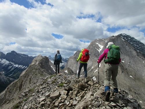 Heading towards the North cairn