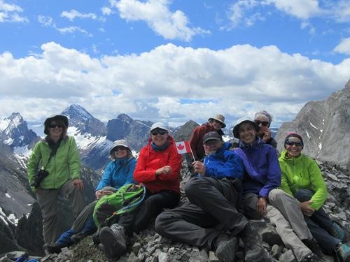 Canada Day lunch spot on Commonwealth Ridge