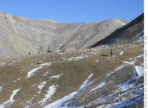 Bryant Lake scree trail