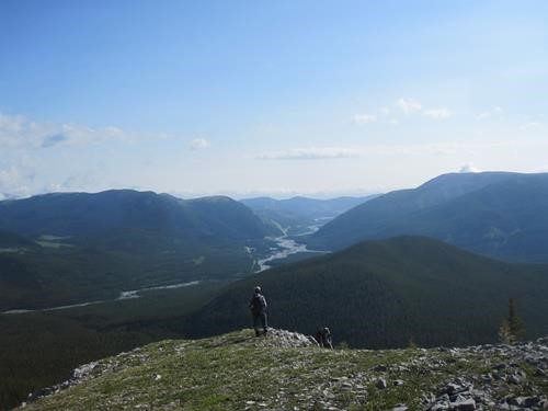 View to the east from Glasgow's east outlier (photo courtesy Ulli)