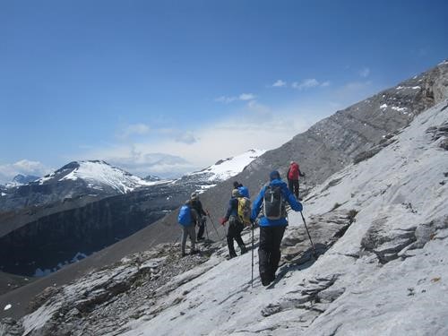 Encountering slabs (photo courtesy Ulli)