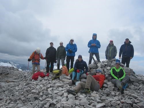 On Glasgow summit (photo courtesy Ulli)