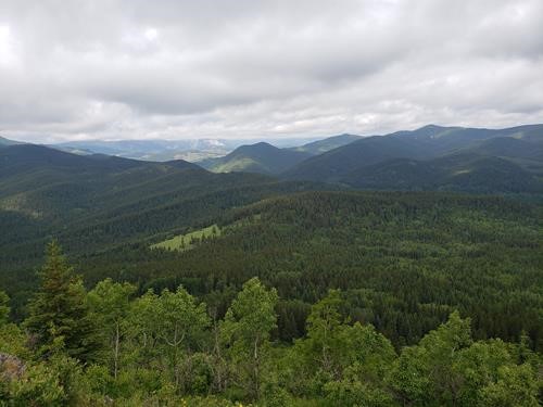 View to the northwest from Death's Head