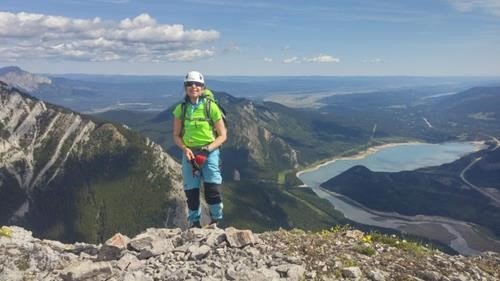 Great views from the summit