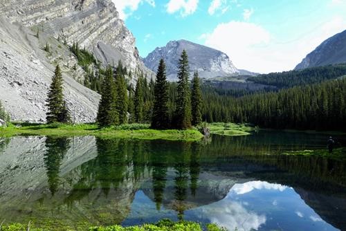 James Walker seen from the first lake.