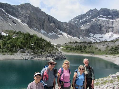 Deb, Ron, Karen, Barb & John at Lower Galatea Lake Deb, Ron, Karen, Barb & John at Lower Galatea Lake