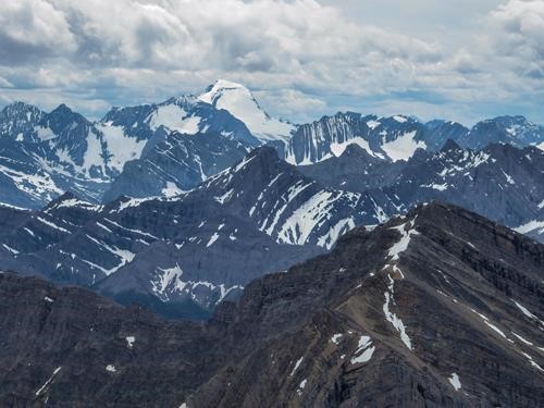 Mt Joffre from Mt James Walker