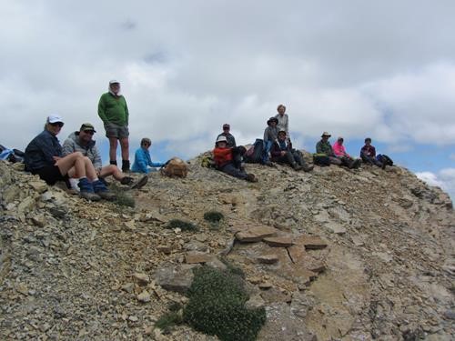 Lunch on Yarrow Ridge