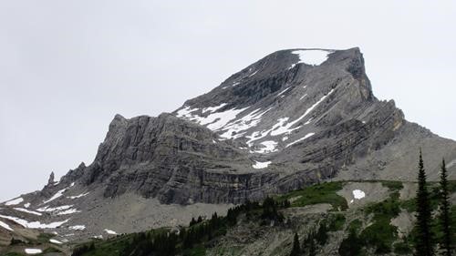 Mount Niles and the Pinnacle (to the left) from Niles Meadows