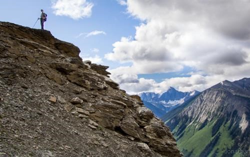 Brian on the way up. Photo by Jonathan Chui
