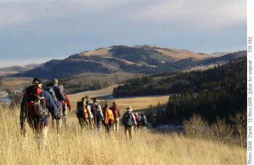 Descending Muley Ridge