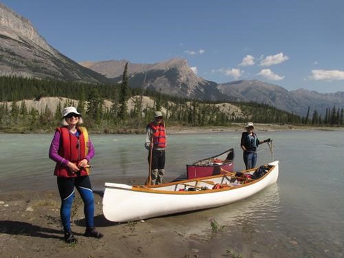 David Thompson Country - Paddling Sask River Crossing to Abraham Lake