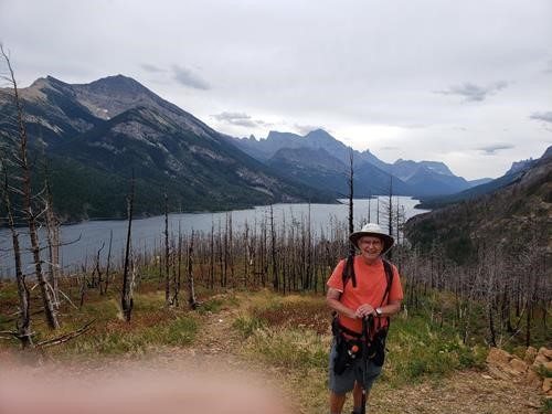 Coordinator {225 car pot} at Waterton Lakes 2017 burn