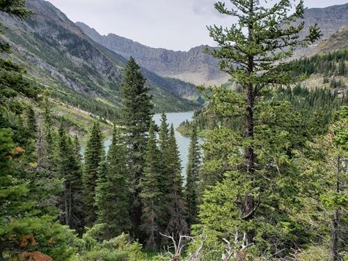 Bertha Lake was mostly spared the 2017 fire