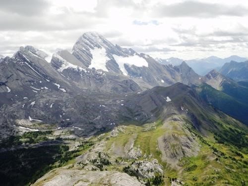 Mt. Sir Douglas from Snow Peak
