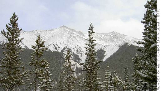 Highwood Range looking East from Cat Creek Hills Ridge