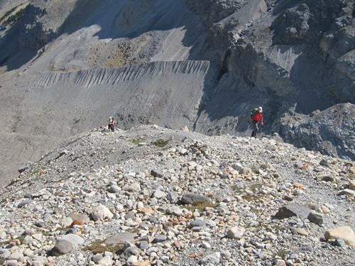 Terry on moraine