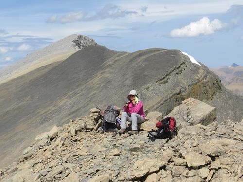 Sim on S Caldron Peak
