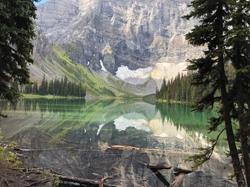 A very calm Rawson Lake