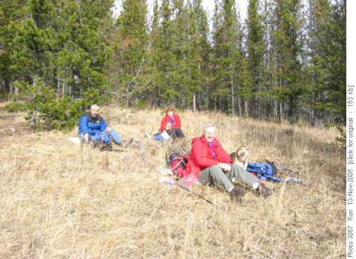 Lunch on the Sulphur Springs trail
