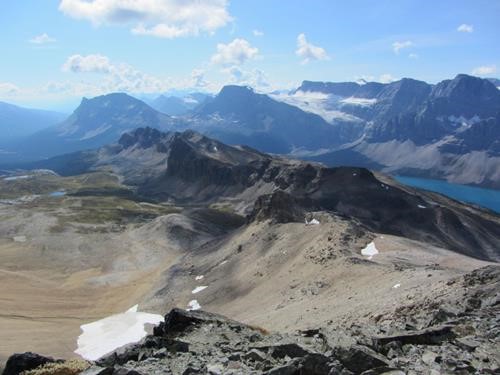 Crystal Ridge from summit of Cirque Peak West