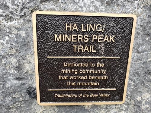 Entrance to the new $850k Ha Ling/Miners Peak Trail