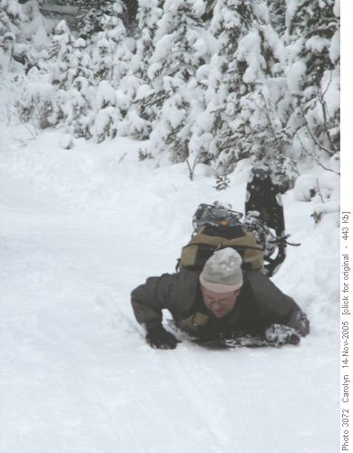 Dave 'arding - taking the weight off his feet