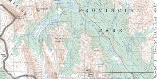French Creek Snowshoe, 2005-11-20