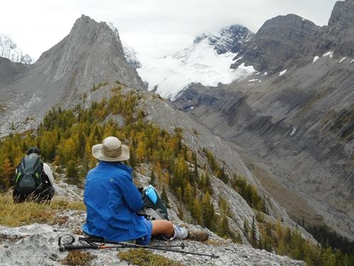 Burstall View Pt - Robertson Glacier
