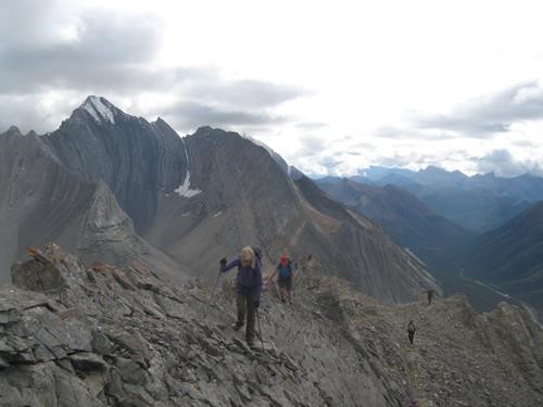 Last steps before the top