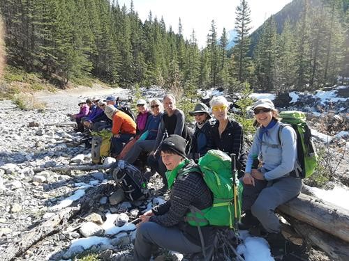 Ramblers in Jura Creek.