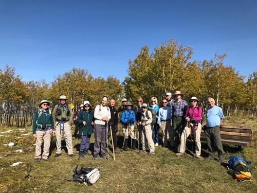 The Whole Group at the West Side Lookout