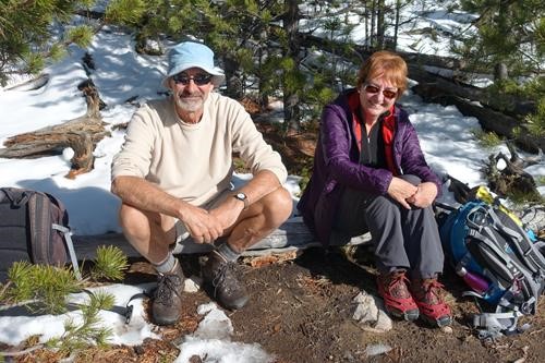 Francisco and Barb Enjoying Sun