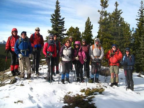 Group on S. Volcano ridge
