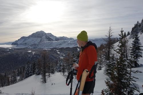 {256 Arn Wes} enjoying lunch with a view of the Monarch