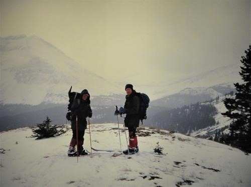 {314 gail desmoulins} and {265 alistair desmoulins} at Nigel Pass