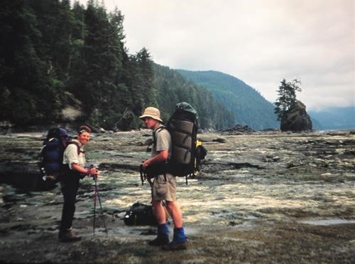 Backpacking on the West Coast Trail, BC