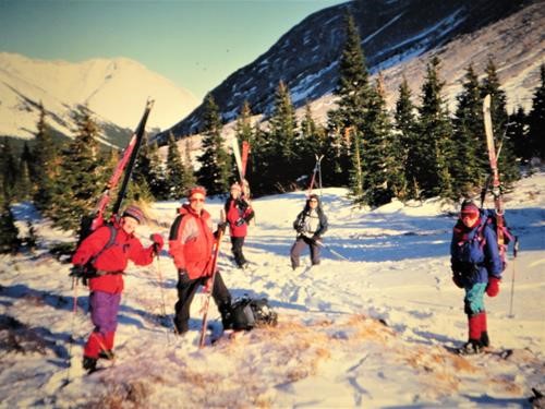 Elbow Lake Ski Attempt Nov 2003