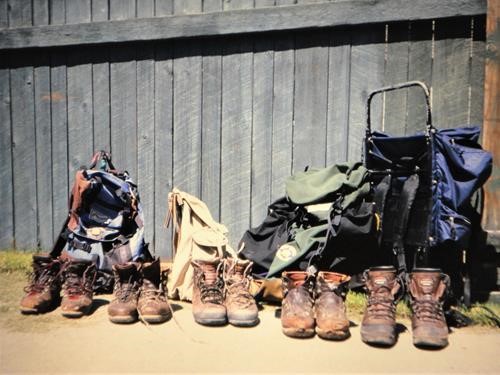 Hiking Gear of {212 d mu} in July 2004