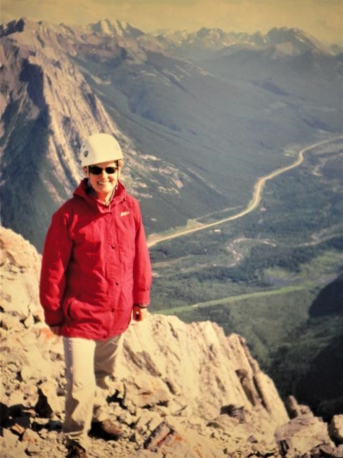 {223 rita polt} on Mt. Lorette Summit
