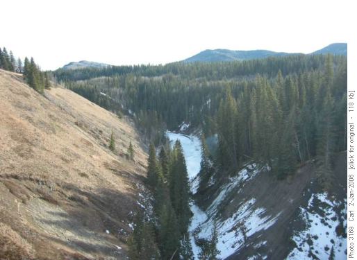 Grand Canyon of the Sheep River