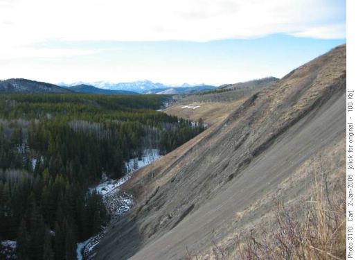 Canyon of Long Prairie Creek