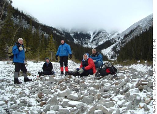 Grotto Creek Valley-lunch