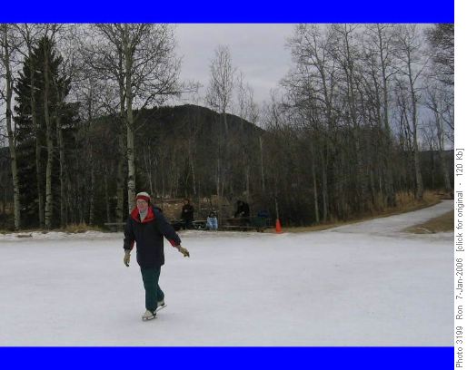 {231 Dorothy-Ann Reimer} gets the rust off her skates