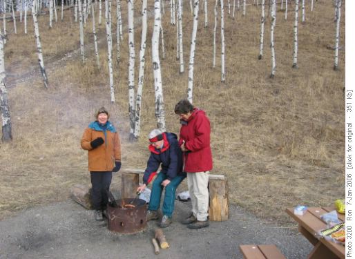 Lunch at Sandy McNabb group camp