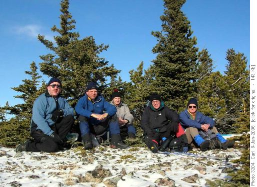 Group Shot at east end of ridge