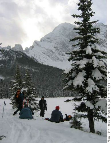 Lunch At Lower Elk Lake