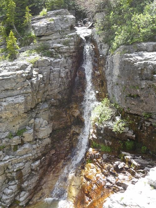 One of several waterfalls enroute to Mt. Head
