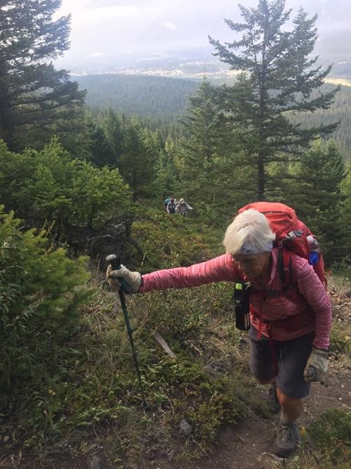 Hazy fog lifts as trail is found